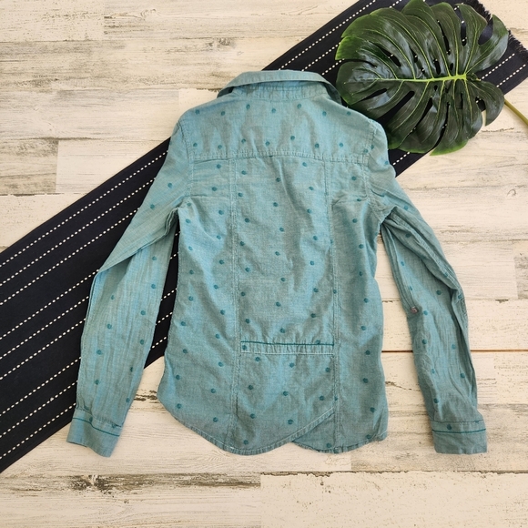 Horny Toad Toad&Co Roxann Button Down Printed Shirt XS - Picture 6 of 8